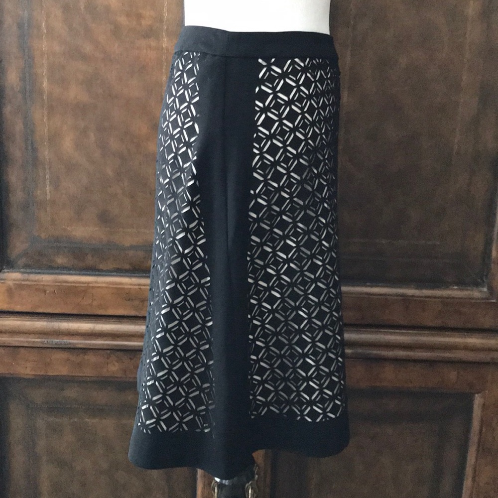 WHBM Laser Cut Skirt - Picture 4 of 8